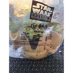 Yoda  Star Wars Taco Bell KFC Pizza Hut Cup  Topper